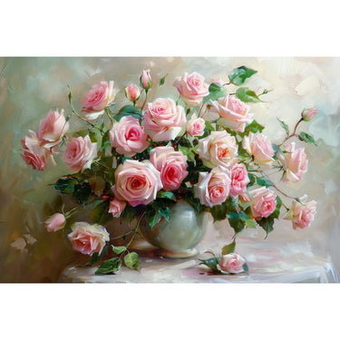 Roses Bouquet Canvas